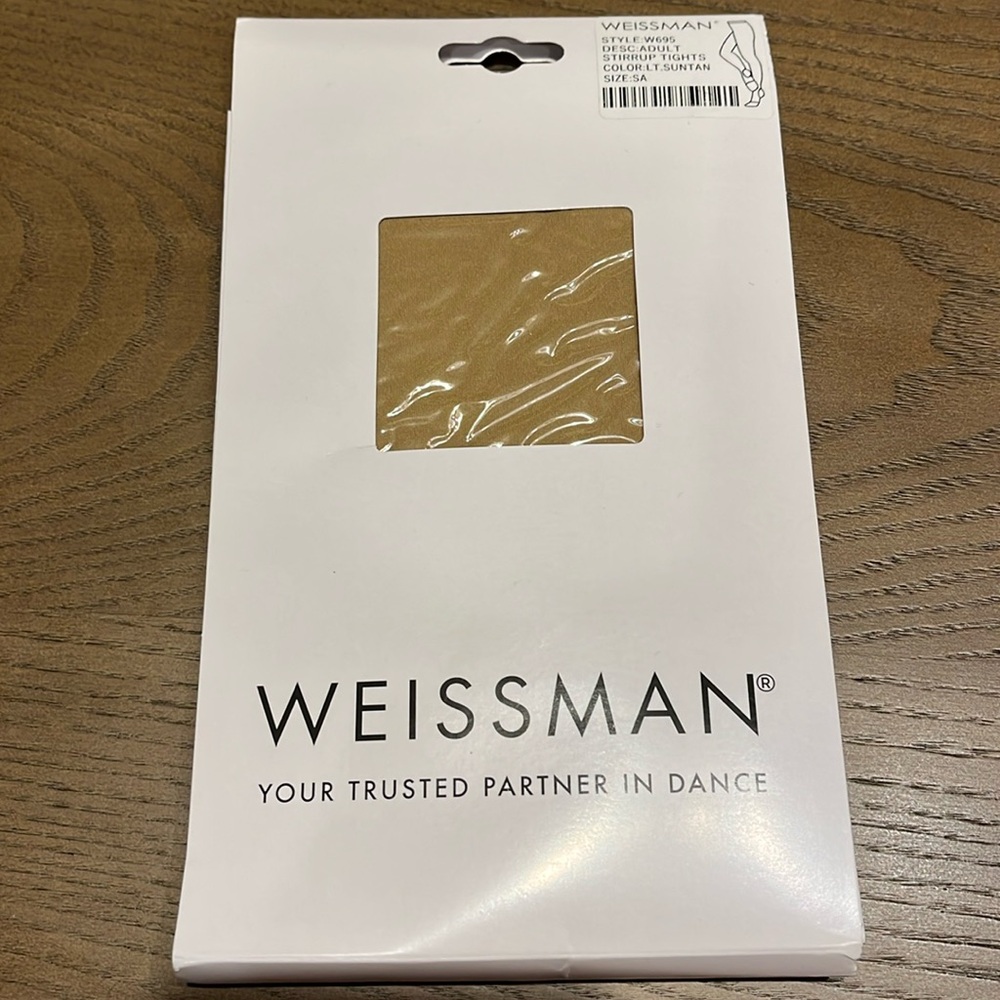 Weissman W695 Stirrup Tights Suntan Size SA